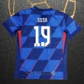 Camiseta Croacia Jugador Sosa Segunda 2024