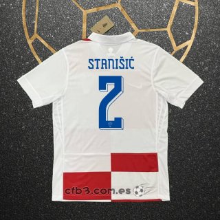 Camiseta Croacia Jugador Stanisic Primera 2024
