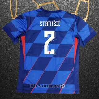 Camiseta Croacia Jugador Stanisic Segunda 2024