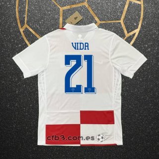Camiseta Croacia Jugador Vida Primera 2024