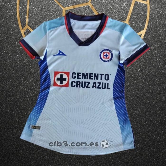 Camiseta Cruz Azul Segunda Mujer 23-24