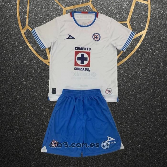 Camiseta Cruz Azul Segunda Nino 24-25