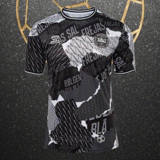 Camiseta Pre Partido del Dinamarca 2024 Negro