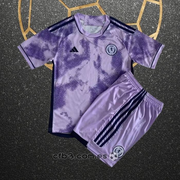 Camiseta Escocia Segunda Nino 2023