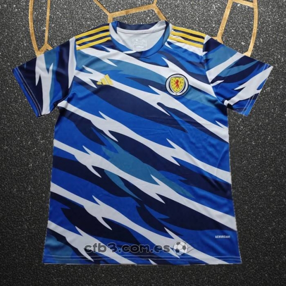 Camiseta Pre Partido del Escocia 2024 Azul