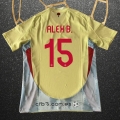 Camiseta Espana Jugador Alex B. Segunda 2024
