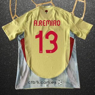 Camiseta Espana Jugador A.Remiro Segunda 2024