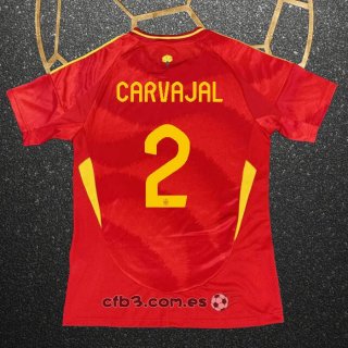 Camiseta Espana Jugador Carvajal Primera 2024