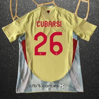 Camiseta Espana Jugador Cubarsi Segunda 2024