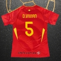 Camiseta Espana Jugador D.Vivian Primera 2024