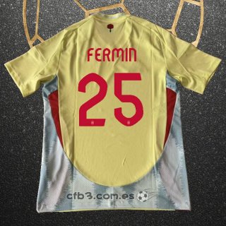 Camiseta Espana Jugador Fermin Segunda 2024