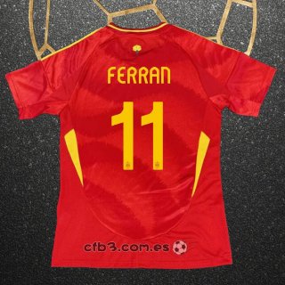 Camiseta Espana Jugador Ferran Primera 2024