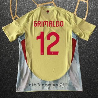 Camiseta Espana Jugador Grimaldo Segunda 2024