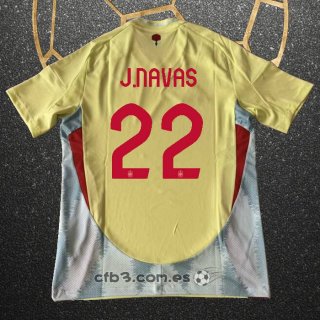 Camiseta Espana Jugador J.Navas Segunda 2024