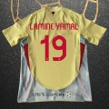 Camiseta Espana Jugador Lamine Yamal Segunda 2024