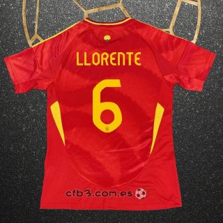 Camiseta Espana Jugador Llorente Primera 2024
