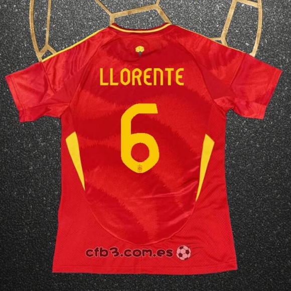 Camiseta Espana Jugador Llorente Primera 2024