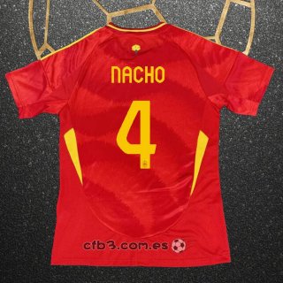 Camiseta Espana Jugador Nacho Primera 2024