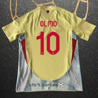 Camiseta Espana Jugador Olmo Segunda 2024
