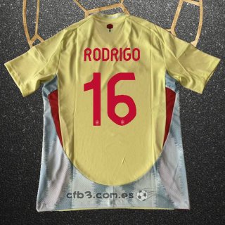 Camiseta Espana Jugador Rodrigo Segunda 2024