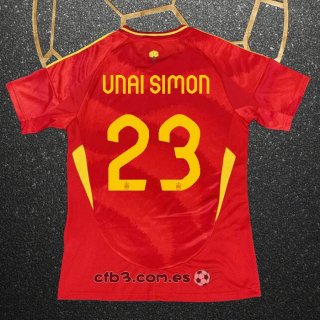 Camiseta Espana Jugador Unai Simon Primera 2024