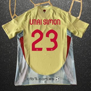 Camiseta Espana Jugador Unai Simon Segunda 2024