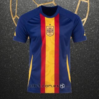 Camiseta Pre Partido del Espana 2024 Azul