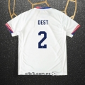 Camiseta Estados Unidos Jugador Dest Primera 2024