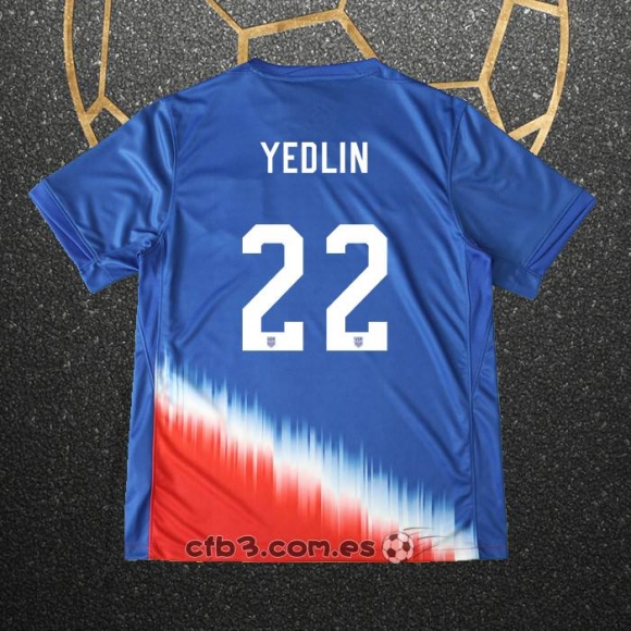 Camiseta Estados Unidos Jugador Yedlin Segunda 2024