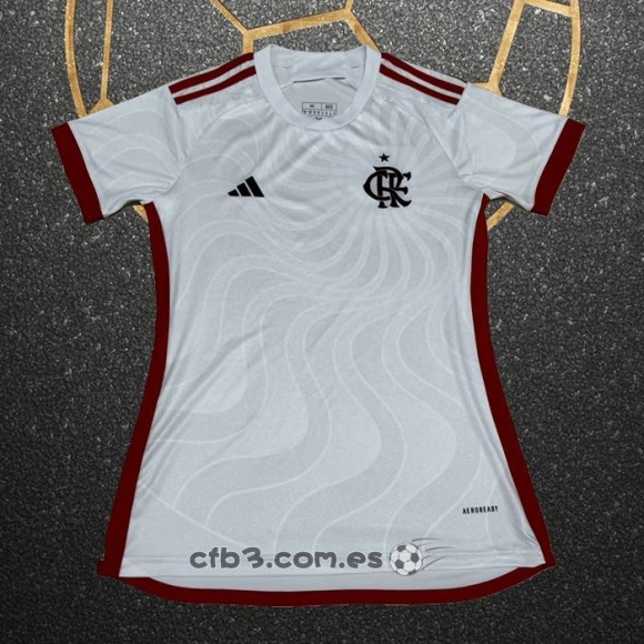 Camiseta Flamengo Segunda Mujer 2024