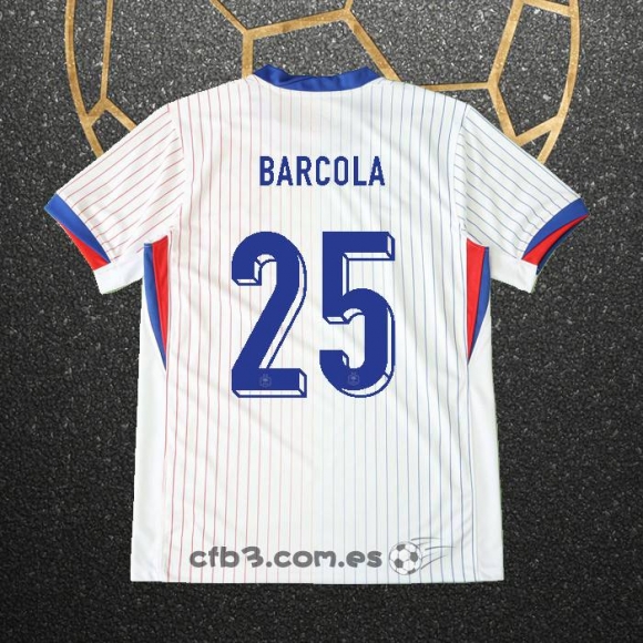 Camiseta Francia Jugador Barcola Segunda 2024