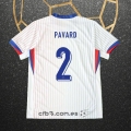 Camiseta Francia Jugador Pavard Segunda 2024