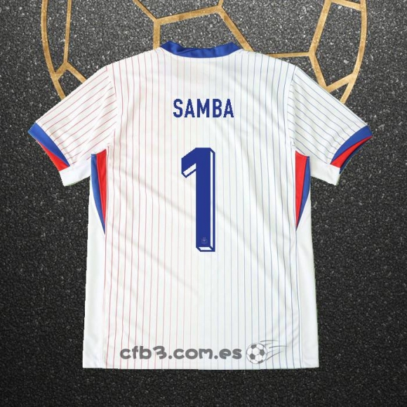 Camiseta Francia Jugador Samba Segunda 2024