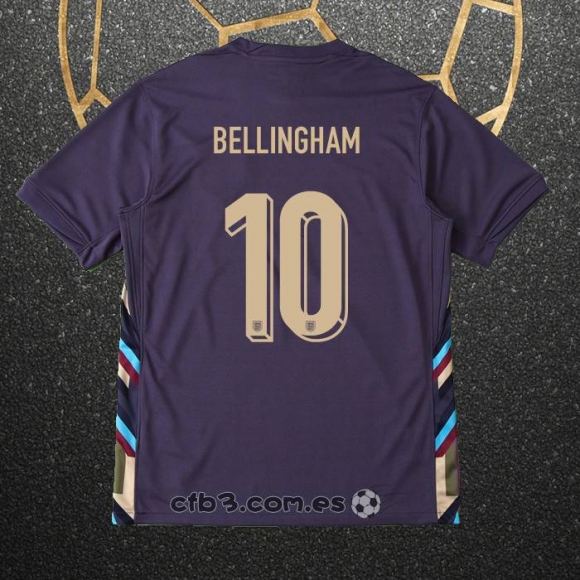 Camiseta Inglaterra Jugador Bellingham Segunda 2024