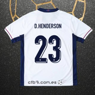 Camiseta Inglaterra Jugador D.Henderson Primera 2024
