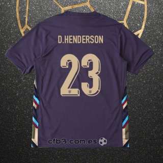 Camiseta Inglaterra Jugador D.Henderson Segunda 2024