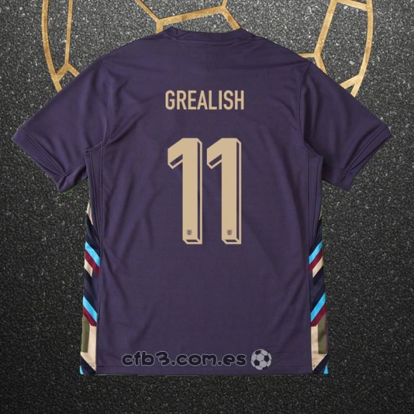 Camiseta Inglaterra Jugador Grealish Segunda 2024