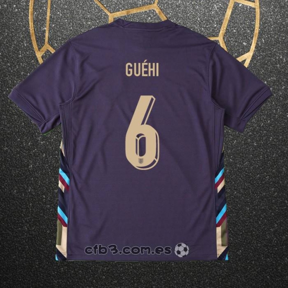 Camiseta Inglaterra Jugador Guehi Segunda 2024