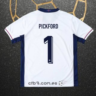 Camiseta Inglaterra Jugador Pickford Primera 2024