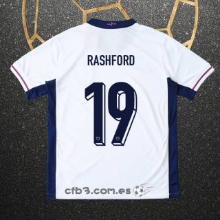 Camiseta Inglaterra Jugador Rashford Primera 2024