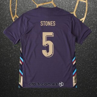 Camiseta Inglaterra Jugador Stones Segunda 2024