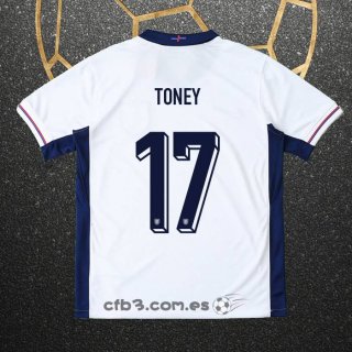 Camiseta Inglaterra Jugador Toney Primera 2024