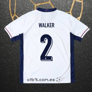 Camiseta Inglaterra Jugador Walker Primera 2024