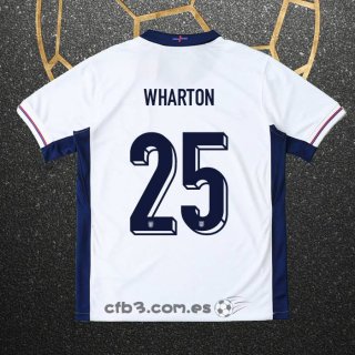 Camiseta Inglaterra Jugador Wharton Primera 2024