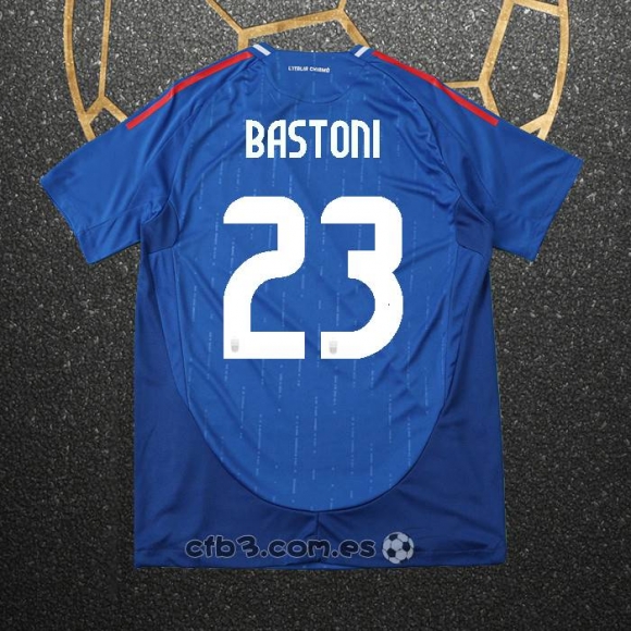 Camiseta Italia Jugador Bastoni Primera 24-25