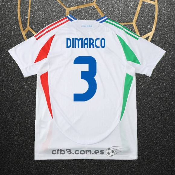 Camiseta Italia Jugador Dimarco Segunda 24-25