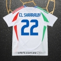 Camiseta Italia Jugador El Shaarawy Segunda 24-25