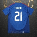 Camiseta Italia Jugador Fagioli Primera 24-25