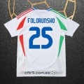 Camiseta Italia Jugador Folorunsho Segunda 24-25