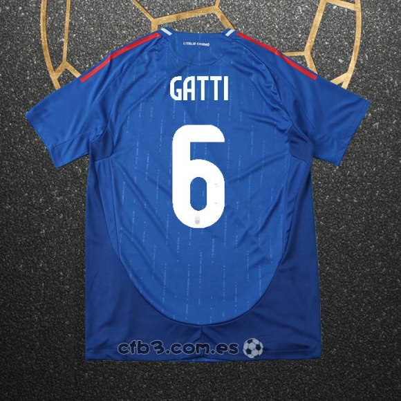 Camiseta Italia Jugador Gatti Primera 24-25